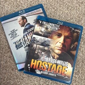 2x Action Thriller Movie on Bluray